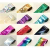 37 kleuren 1Roll 120Mx4CM Holografische Laser Zilver Nail Art Stickers Folies Transfer Papier Vissen Lokken DIY 220607