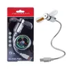 Epacket USB Gadget Mini Flexible LED Ventilateur de ventilateur Clock Horloge de bureau Cool Gadgets Temps Display239M