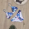 Kadın Mayo Seksi Bandeau Bikini Kırmızı 2022 Mujer Kadın Mayo Mayo İki Parça Artı Sizexl Mavi Yüzme Maillot de Bain