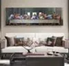 The Last Supper By Leonardo da Vinci Canvas Paintings On the Wall Art Posters And Prints Wall Art for Living Room Home Decor No F2411454
