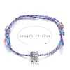 Braccialetti con ciondoli Etnico Testa di Buddha tibetano Amuleto intrecciato Braccialetti multicolori Per donna Uomo Braccialetto di corda fatto a mano RegaloCharm Lars22