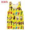 VIP Customer Persuption Summer Fashion Men Vest 3D imprimé Harajuku Sans manches T-shirt Tops YT22222 220707