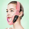 Epacket Facial Louting Massage Dispositif LED Pon Therapy Thérapie Massette de vibration minceur du visage Double Chin Chin Vshaped Touek Lift Face274O26597900