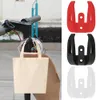 Cabide frontal da scooter elétrica para xiaomi m365/1s/pro acessórios scooter saco de capacete duplo gancho saco de gancho de aderência rack dh-holder001