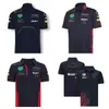 F1フォーミュラワンレーシングポロスーツ新しいラペルTシャツと同じカスタム