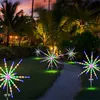 Solar Starburst الألعاب النارية Light IP65 سلسلة مضادة للماء الضوء 8 أوضاع 112 LED LED LAMN LAMP GRADT/PATHWAY/Street/Yard Lightscape Light