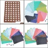 Pu Leather 18Mm 12Mm Snap Button Display For 60Pcs Snaps Storage Jewelry Soft Displays Holder Drop Delivery 2021 Other Packaging Ioveb