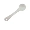 wholesale 1G Professional Plastic 1 Gram Scoops Spoons For Food Milk Washing Powder Medcine White Measuring Spoons DH9489