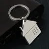 Personalisierte Haus-Schlüsselanhänger, Immobilien-Schlüsselanhänger, Metall-Schlüsselanhänger, Anhänger, kreatives Geschenk, Schlüsselanhänger, individuelles Logo