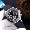 남성 시계 모든 다이얼 작동 자동 기계식 시계 비즈니스 손목 시계 방수 발광 40mm 모든 스테인레스 스틸 손목 시계 Montre de Luxe