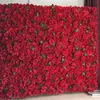 Decorative Flowers & Wreaths High Quality INS Flower Wall 40x60cm Silk Rose Artificial For Wedding Party Shop Mall Background DecorationDeco