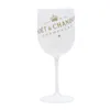 Sublimation Drinkware 480ml Wine Party Champagne Coupes Cocktail Glasss Flutes Cup Goblets Beer Whiskey Cups Plastic Goblet Red Wine Glass