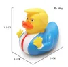 Trump Duck Bath Toy Pvc Trump Duck Shower Floating Presidente USA Doccia Acqua Toyty Regali per bambini FY3683