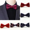 Yishline 65 Style Tie Bow Boy Tie Lig For Man Man Stain Ties Cartoon Letter Stripes Solid Fashion حفل زفاف