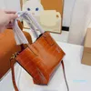 2022-Tote Bag Alligator Fashion Leather Women Shoulder Printed Lady Large Capacity Shopping Package Classic Handbags