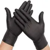 Nitrile Disposable Gloves Black Glove Gloves Industrial Powder Free Latex Free Ppe Garden