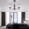 Lampade a sospensione Apparecchio giapponese Suspendu Crystal Living Room Deco ChambrePendant