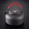 Camping en aluminium léger en plein air 0 8l 1 4L TEAPOT KEPTLE BABET POT CAMPING RADING BACKPACK275U7675669