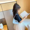 UPS Girls Kids Handbags Armpit Letter Shoulder Messenger Casual Portable Mini Fashion Women Canvas Bag
