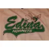 Mag Mit VTG-Edina Hornets Minnesota High School Game WornUsed Hockey Jersey 100% Broderie cousue s Hockey Jerseys