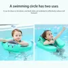 Life Vest Buoy Solid Non-Inflatable Born Baby Midje float Lying Swimming Ring Swim Trainer för spädbarnssimmare293p