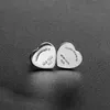 S925 Silver T or coeur boucles d'oreilles femmes Stud Classic couple amour boucles d'oreilles 9mm épais Piercing Designer bijoux cadeaux avec Original Logo Return Box Femme accessoires