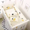 6pcsset Blue Universe Design Crib Bedding Set Cotton Toddler Baby Bed Linens Include Baby Cot Bumpers Bed Sheet Pillowcase 2205146323260