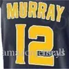 NCAA Murray Eyalet Yarışçıları 12 Ja Morant Jersey Temetrius Jamel College Basketbol Üniversite Gömlek Sarı Mavi Ovc Ohio Vadisi Giyiyor