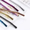 Drinking Straw Stainless Steel Yerba Mate Straw Gourd Bombilla Filter Spoons Reusable Metal Pro Tea Tools Bar Accessories FY5407 0809