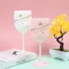 480 ml wijn plastic glas feest witte champagne dubbele deur cocktailglas champagnes fluit 8 cm inventaris groothandel