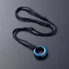 Eternal IJD8390 Circle of Life Blue Color Vrouwen Geschenk ketting Roestvrij staal Crematie Sieraden Holder Landet voor Human199U