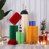 5 PCs Party Decoration Paper Dobing Cylinder Column Sobersert Table Stand para Birthday Birthday Baby Shooting Shooting adereços