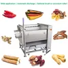 Automatische Küchenmaschine Industrielle Obst Gemüsekartoffelpeeling und Waschmaschine #ghana