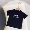 Ontwerper Baby Kinderkleding Jongens Meisjes Zomer Luxe Merk T-shirts Kinderen T-shirts Kid Ontwerpers Hoofd Tees Klassieke Brief Gedrukte Kleren
