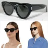 Merk officiële website heren en dames luxe zonnebril s506 bord katten oog frame cool styling ontwerp dagelijkse catwalk mode foto eerste keuze met originele doos