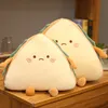 Simulation Food Sandwich Plush Toy Kawaii Bread Stuffed Dolls Nap Sleep Soft Body Pillow Sofa Bed Plushie Cushions Decor