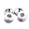 Металлические застежки-кнопки 12 мм 18 мм, базовые пуговицы, чтобы сделать браслет с защелками, ожерелье, ювелирные изделия с застежкой