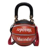 Basketball Bag Female Popular Trend Personality Funny Messenger Bag Student Portable One Shoulder purse 220628