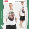 Sii abbigliamento da uomo | T-shirt da uomo di marca di moda Hip Hop High Street a manica corta con stampa fronte e retro estate 2022 New Death