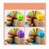 Kinderen Fidget Speelgoed Caterpillar Slug Puzzel Truicky Simulation Decompression Vent Toys W0