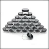 Packing Bottles Office School Business Industrial 2021 5G/5Ml Round Clear Jars With Screw Cap Lids 0.17Oz Makeup Sample Containers For Pow