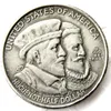 USA 1924-Ugonotti-Valloni Terzo centenario Mezzo dollaro Copia artigianale Monete in metallo placcato argento muore prezzo di fabbrica