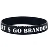 Party Favor Let's Go Brandon Bracelet en silicone Bracelet en caoutchouc Cadeau d'élection présidentielle Bracelet ZC1151