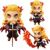 # 1541 Kyojuro Ren Demon Slayer anime figur # 1408 Giyu Tomioka Kimetsu Nej Yaiba Action Hashibira Inosuke Figure Toy 220318