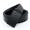 Belts Men's Double-sided Leather Automatic Buckle Belt Cross-border Zone Simple And Stylish Waistband Korean FashionBelts
