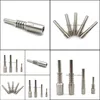 Other Hand Tools Home Garden Titanium Nectar Collector Tip Nail 10Mm 14Mm 18Mm Inverted Grade 2 Ti For Glass Drop Delivery 2021 Oo9Xi