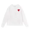 Herrtröjor Sweatshirts Designer och Desiger Women's Top Unisex Long Sleeve Round Neck Plain Letter Heart Thin Coat XGZG