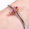 925 Siver Beads Charms för Pandora Charm -armband Designer för kvinnor DIY Pandora -cocktail med körsbär och citronskiva