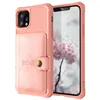 Leather PU Flip Cell Phone Cases for IPhone 12 Mini 11 13 Pro MAX XS X XR 7 8 SE2 Wallet Cards Slots Shockproof Cover I R