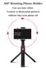 K10 Mini treppiede estensibile Specchio Wireless Bluetooth Remote Shutter Selfie Stick Monopiede palmare pieghevole Artefatto universale per fotocamera dal vivo per iPhone Smart Phone